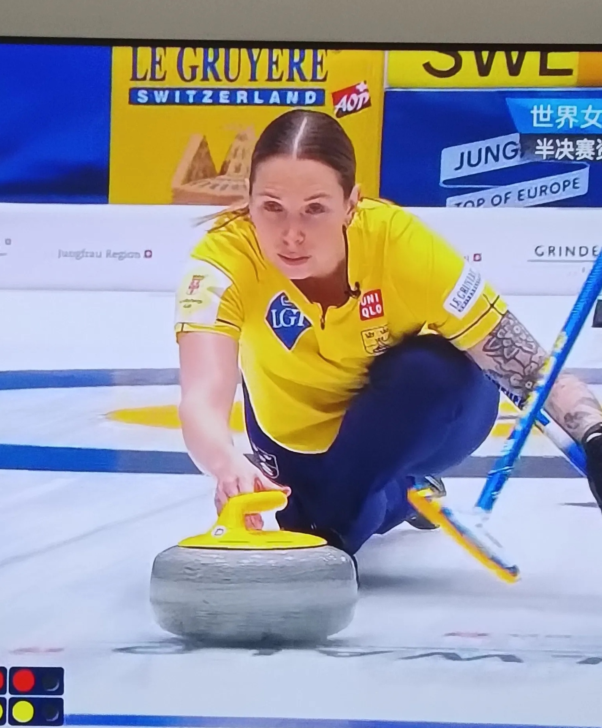 瑞典选手默默突围取得出色成绩