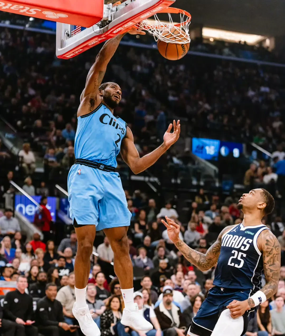 关于快船战胜马刺,伦纳德22分难救主的信息 关于快船战胜马刺,伦纳德22分难救主的信息