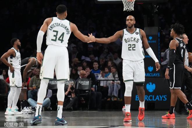 雄鹿再胜篮网，字母哥全场35分轰炸对手